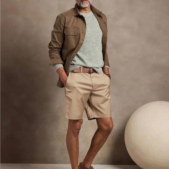 Banana Republic factory 9" CORE TEMP SHORT - Picture 1 of 6